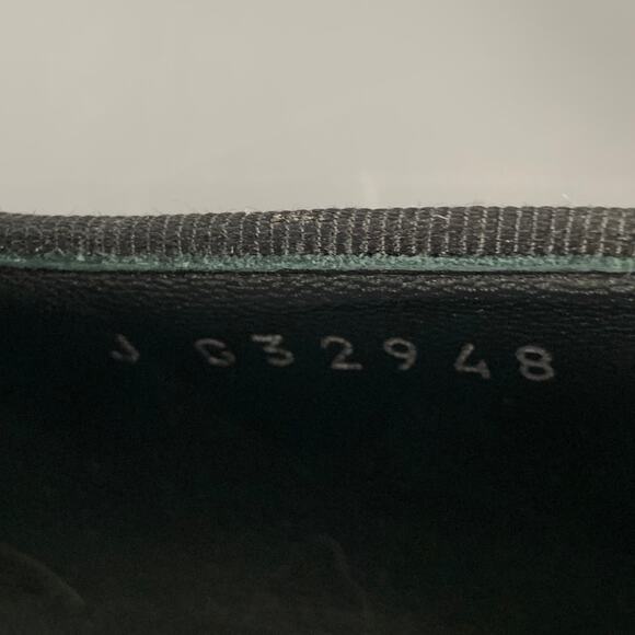 CHANEL Size 8 CC Silver Black Glitter Loafer Flats - Picture 9 of 10